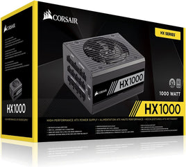 Corsair Hx1000 1000 W 80+ Platinum Modular Power Supply Unit - Black