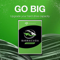 Seagate 4TB BarraCuda Internal Hard Drive HDD – 3.5 Inch Sata 6 Gb/s 5400 RPM 256MB Cache for Computer Desktop PC Laptop (ST4000DM004)