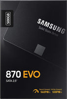 Samsung 870 Evo 500GB Sata3 2.5 SSD