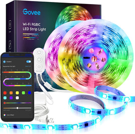 Govee WI-FI RGB  LED Strip Lights with Alexa Google Assistant Android iOS (32.8FT)