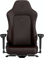 Noblechairs Hero Java Edition Gaming Chair, 4D Armrests, Adjustable Lumbar Support, Class 4 Gas Lift, 60mm Casters, Max Load Up To 150kg, Aluminium Base, Brown