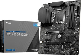 MSI Pro Z690-P DDR4 LGA 1700 ATX, 2.5Gbps LAN, 2 M.2 Slot, PCIe 5.0, Lightning Gen4 x4 M.2, USB 3.2 Gen 2x2, High Quality PCB