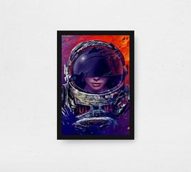 Lady Astronaut RGB Frame