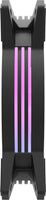 DarkFlash C6MS Aurora Spectrum 120mm Case Fan 3 Packs Addressable RGB Motherboard SYNC 5V ARGB Computer Cooling PC Case Fans For Computer Case - Black | DF-C6-PRO-BLACK /