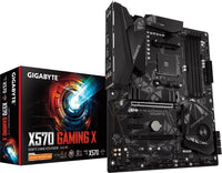 Gigabyte AMD X570 GAMING X Motherboard, for 3rd Gen and 2nd Gen Ryzen, 10+2 Phases Digital VRM, Dual PCIe 4.0 M.2, M.2 Thermal Guard, HDMI 2.0, RGB Fusion 2.0