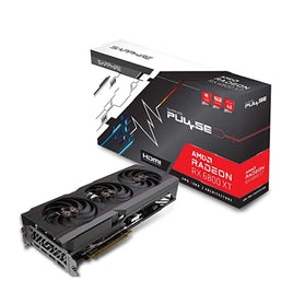 Sapphire Pulse AMD Radeon RX 6800 XT 16GB GDDR6, 256 bit, 16 Gbps Effective, PCI Express 4.0, 1x HDMI, 3x DisplayPort, AMD RDNA 2 Architecture Gaming Graphics Card