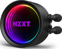 NZXT Kraken X53, 240mm AIO RGB CPU Liquid Cooler, Rotating Infinity Mirror Design, Improved Pump, RGB Connector, AER P 120mm Radiator Fans (2 Included)