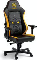 Noblechairs Hero Far Cry 6 Edition Gaming Chair, 4D Armrests, Adjustable Lumbar Support, Class 4 Gas Lift, 60mm Casters, Max Load Up To 150kg, Aluminium Base, Black