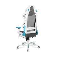 DXRacer Air Series Gaming Chair, 4D Armrest, Nylon Base, Gray and Pink/White and Cyan/Black and Gray