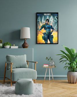COD Mobile Alias Poster with Frame