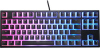 Ducky One 2 RGB TKL Pudding Edition Cherry MX Silent Red Switch Keyboard, Mechanical, USB Interface, Full Key Rollover with 100% Anti-Ghosting, English Layout, Black