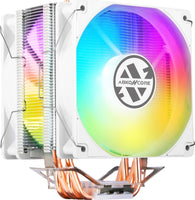 Abkon Core CPU Cooler CoolStorm T406W Spectrum, 4 PIN PWM Molex 2510, PWM 4-Pin Connector, CPU Air Cooler