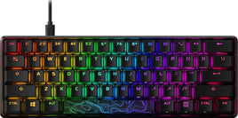 HyperX Alloy Origins 60 - Mechanical Gaming Keyboard, Ultra Compact 60% Form Factor, Dual Throw PBT Keys, RGB LED Backlight, CHRISTMAS Software Compatible - Linear HyperX Red Switch