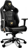 Cougar Titan Pro Royal The Flagship Gaming Chair with Premium Breathable PVC Leather, a Premium Suede-Like Texture, 160kg Support, 3MTITANR.0001