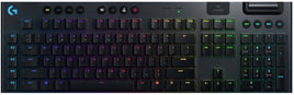 Logitech G915 LIGHTSPEED Wireless RGB Keyboard (Clicky), Bluetooth, LIGHTSYNC RGB, 5 Dedicated G-Keys Dedicated media control, English US Layout
