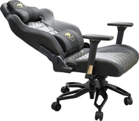 Cougar Titan Pro Royal The Flagship Gaming Chair with Premium Breathable PVC Leather, a Premium Suede-Like Texture, 160kg Support, 3MTITANR.0001