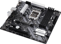 ASRock Z690M Phantom Gaming 4 ATX DDR4, 7 Phase Dr.MOS Power Design, PCIe 4.0 x16, Hyper M.2, 4 SATA3, HDMI