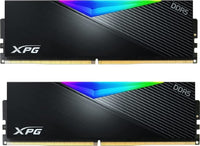 XPG Adata Lancer RGB 32GB (2x16GB) 6000 MHz DDR5 Desktop Memory, CAS Latency 40, Voltage 1.35V, Intel XMP 3.0, Black