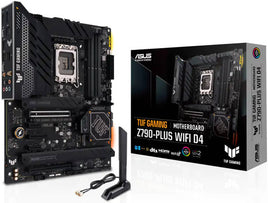 ASUS TUF GAMING Z790 PLUS WIFI D4 DDR4 ATX Motherboard, Intel Socket LGA1700, Intel Z790 Chipset, 2.5Gb Ethernet, Wi-Fi 6