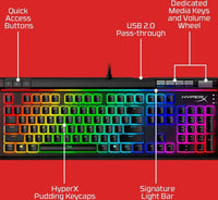 HYPERX Alloy Elite 2 – Mechanical Gaming Keyboard, English Layout, For PC / PS4 and Xbox One