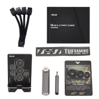 ASUS TUF Gaming RTX 4080 OC 16GB GDDR6X 256-bit Memory, 9728 CUDA Cores, 2625 MHz Engine Clock, 22.4 Gbps Memory Speed, PCI 4.0, 2xHDMI, 3xDP