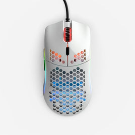 Glorious Model O 12000 DPI RGB Led Gaming Mouse – Glossy White