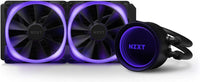 NZXT Kraken X53 RGB AIO RGB Black CPU Liquid Cooler Included 2 Fans, 240mm