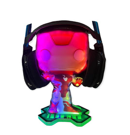 RGB  Iron Man Headset Stand Design