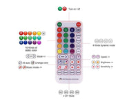 SP511E WiFi LED Controller With 38 Keys RF Remote and Button Control Works for Addressable LED Strips